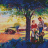 Family Farm Diamond Paintings