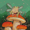 Fantasy Frog And Mushroom Diamond Paintings