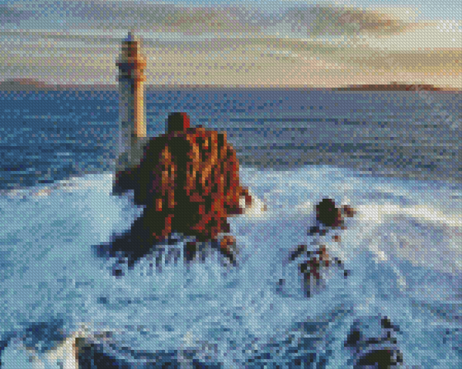 Fastnet Lighthouse Diamond Paintings