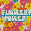 Flower Power Hippie Style Art Diamond Paintings