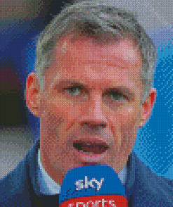 Former Footballer Jamie Carragher Diamond Paintings