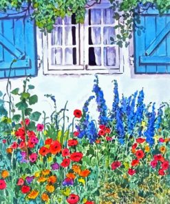 Garden Window Diamond Painting