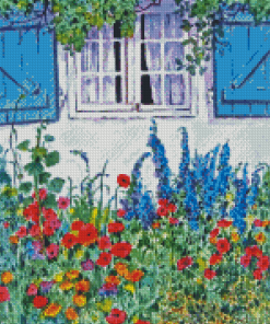 Garden Window Diamond Paintings