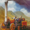 George Stephenson's Rocket Railway Diamond Paintings