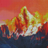 Golden Mountains Diamond Paintings