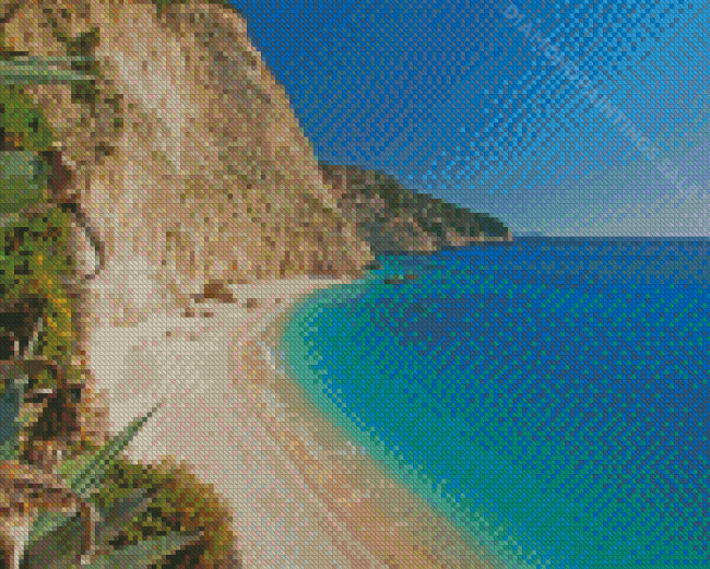 Greece Porto Katsiki Beach Diamond Paintings