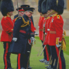 Grenadier Guards At Windsor Castle Diamond Paintings