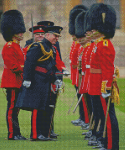 Grenadier Guards At Windsor Castle Diamond Paintings