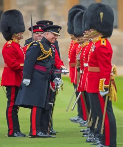 Grenadier Guards At Windsor Castle Diamond Painting