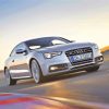 Grey Audi S5 On Road Diamond Painting