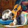 Guitars And Cats Diamond Painting