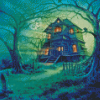 Haunted Property Art Diamond Paintings