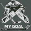 Hockey Goalie Illustration Diamond Paintings