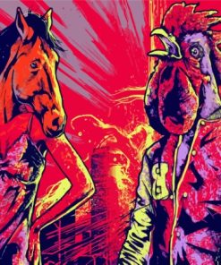 Hotline Miami Characters Art Diamond Painting