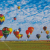 International Air Balloon Fiesta Diamond Paintings