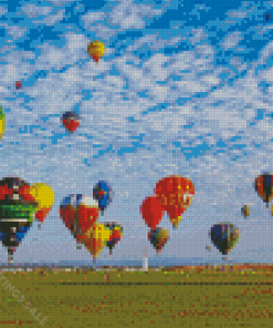 International Air Balloon Fiesta Diamond Paintings