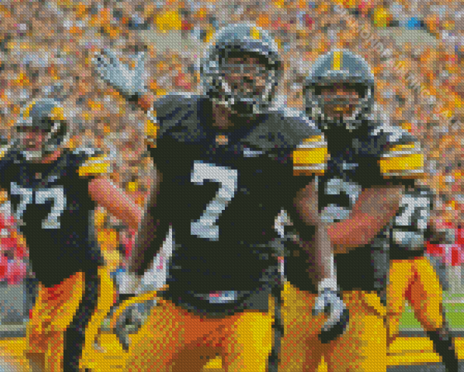 Iowa Hawkeyes Football Players Diamond Paintings