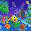 It's A SpongeBob Christmas Animation Diamond Painting