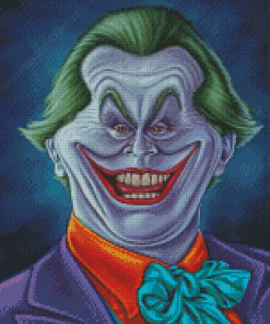 Jack Nicholson Joker Caricature Diamond Paintings