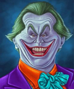 Jack Nicholson Joker Caricature Diamond Painting