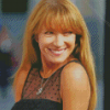 Jane Seymour Wearing Black Diamond Paintings