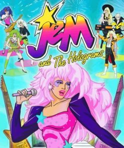 Jem And The Holograms Diamond Painting