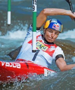 Jessica Fox Canoe Slalom Diamond Painting