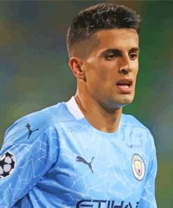 Joao Cancelo Manchester City Player Diamond Painting