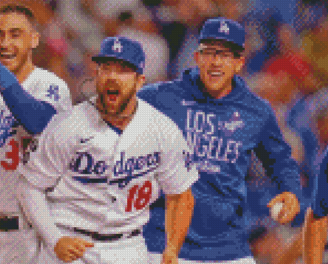 Los Angeles Dodgers Diamond Paintings