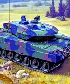 Leopard 2 Diamond Painting