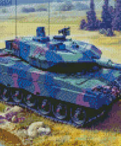 Leopard 2 Diamond Paintings