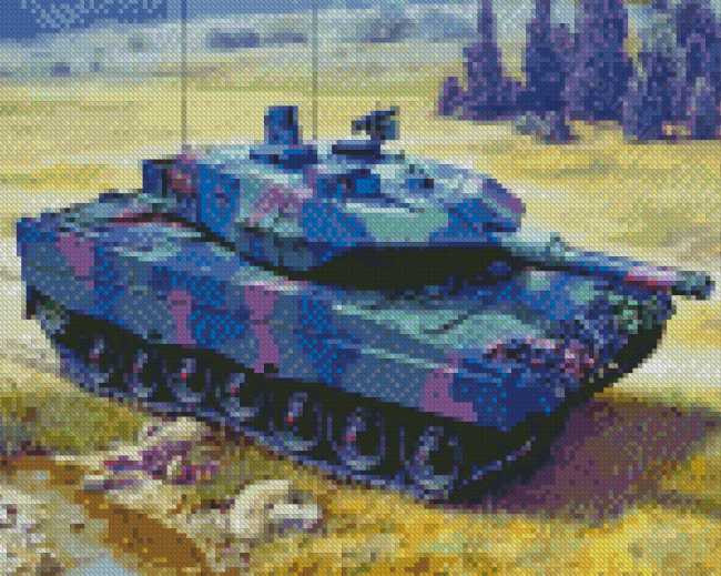 Leopard 2 Diamond Paintings