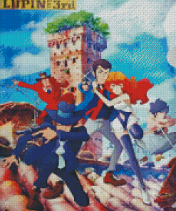 Lupin The Third Animated Series Diamond Paintings