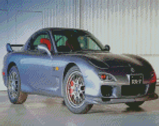 Mazda RX 7 Diamond Paintings