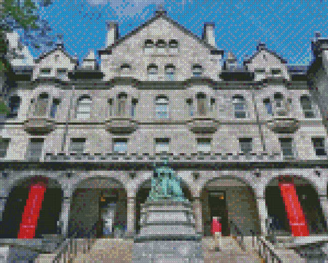 McGill University Building In Canada Diamond Paintings