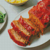 Meatloaf Dish Diamond Paintings