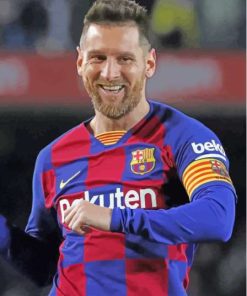 Messi Barcelona Diamond Painting
