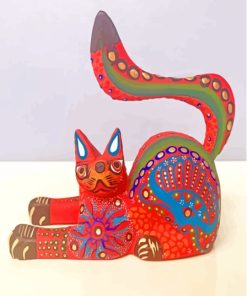 Mexican Alebrije Cat Diamond Painting