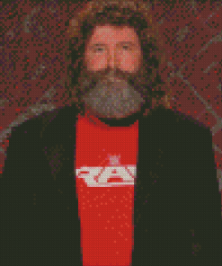 Mick Foley Diamond Paintings