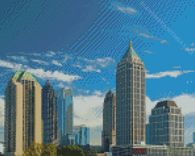 Midtown Atlanta Diamond Paintings