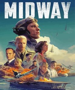 Midway Film Poster Diamond Painting