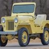 Military Willys Jeep Diamond Painting