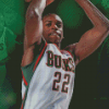 Milwaukee Bucks Basketball Team Player Diamond Paintings