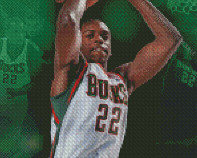 Milwaukee Bucks Basketball Team Player Diamond Paintings