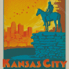 Missouri Kansas City Poster Diamond Paintings