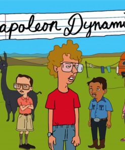 Napoleon Dynamite Cartoon Diamond Painting