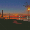 Natchez Mississippi River Bridge Diamond Paintings