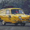 Old Reliant Robin Car Diamond Paintings