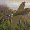 P 40 Warhawk Diamond Paintings