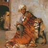 Pelt Merchant Of Cairo Gerome Diamond Paintings